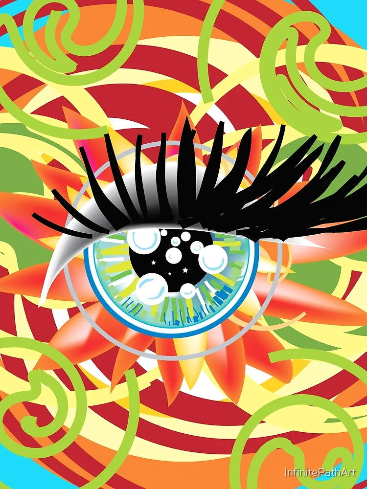 Thumbnail 3 of 3, Scarf, look designed and sold by InfinitePathArt.