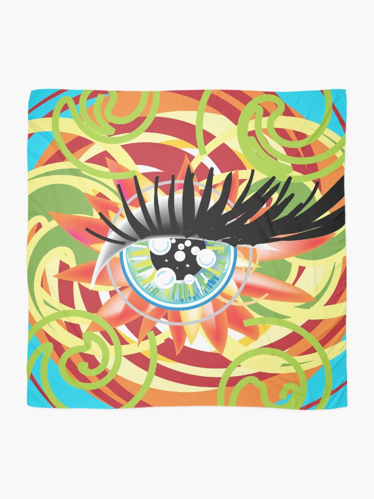 Thumbnail 2 of 3, Scarf, look designed and sold by InfinitePathArt.