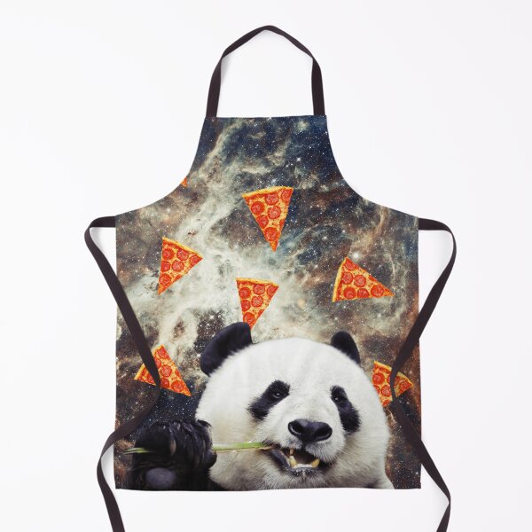 Item preview, Panda in flying pizza space, Pandas, Wildlife, Collage Art, Surrealism designed and sold by avit1.