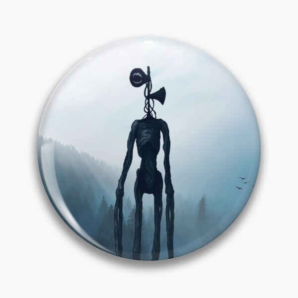 Item preview, Siren head in pine forest mountain backpack designed and sold by Nishad4.