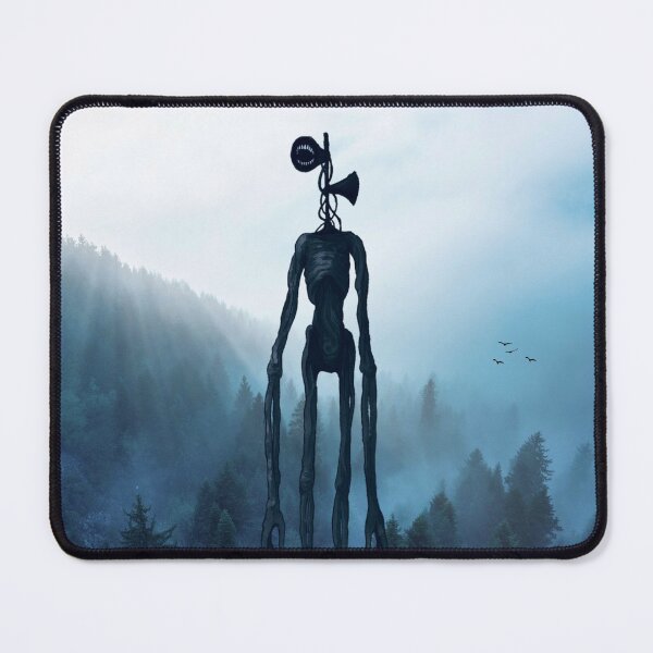 Item preview, Siren head in pine forest mountain backpack designed and sold by Nishad4.