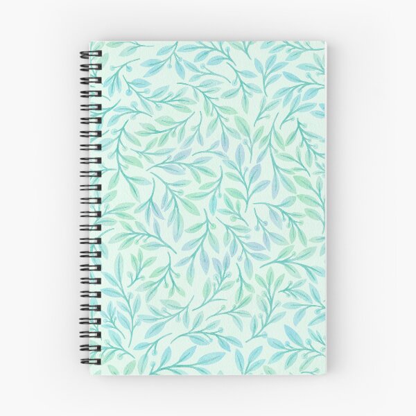 Aperçu de l'œuvre Turquoise Leaves créée et vendue par RebeccaFlaherty.