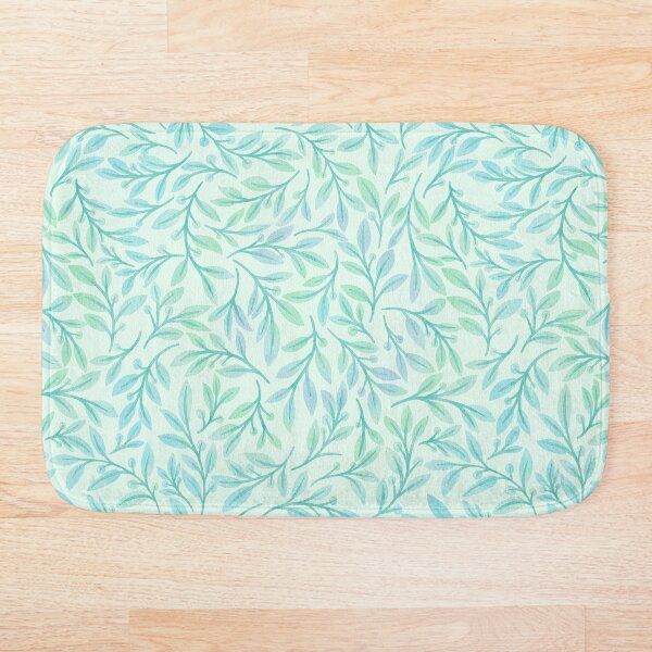 Item preview, Turquoise Leaves designed and sold by RebeccaFlaherty.