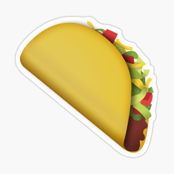 Item preview, Taco Emoji designed and sold by stamus.