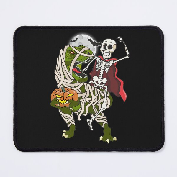Item preview, Skeleton Riding On Mummy Dinosaur T Rex Halloween Funny Pumpkin Costume designed and sold by alenaz.