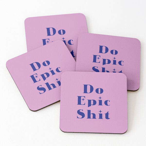 Item preview, Do Epik Shit - Preppy Pink Quote - Girl Quote - Sassy Girl - Preppy Aesthetic 2 designed and sold by Nossikko.