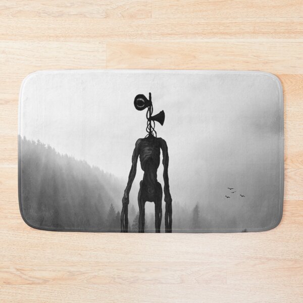 Item preview, Siren head in pine forest mountain black backpack designed and sold by Nishad4.