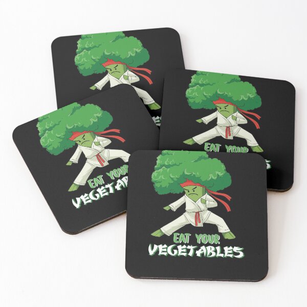 Item preview, Eat your vegetables or the Brocco Lee Karate will hit you designed and sold by Cedinho.