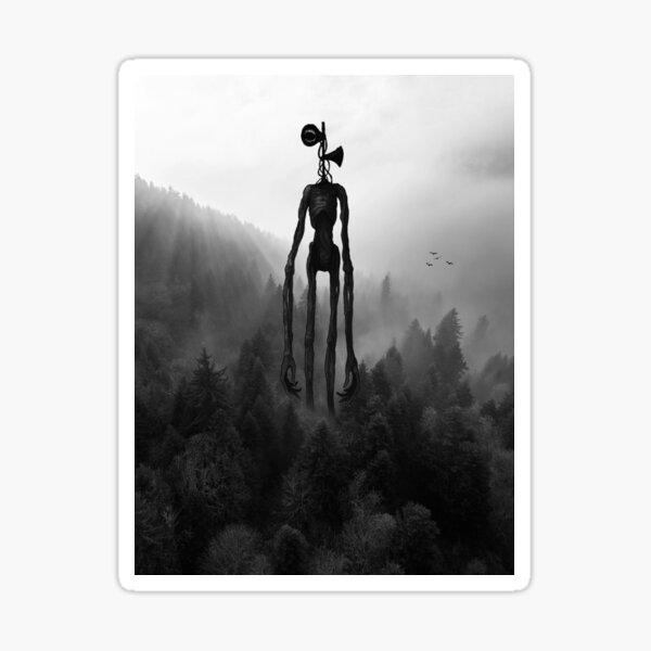 Vista previa del artículo con la obra «Cabeza de sirena en montaña de bosque de pinos Mochila negra», diseñado y vendido por Nishad4.
