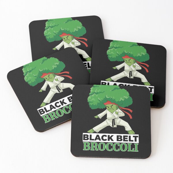 Item preview, Black Belt Karate Fighter Broccoli designed and sold by Cedinho.