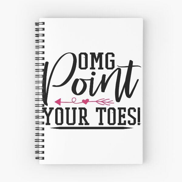 Item preview, Omg Point Your Toes - Cute Girly Ballet Dancer Design Gift Idea For Ballerina designed and sold by Prince - Bestseller ★★★★★.