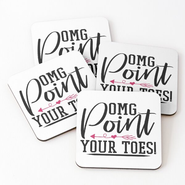 Item preview, Omg Point Your Toes - Cute Girly Ballet Dancer Design Gift Idea For Ballerina designed and sold by Prince - Bestseller ★★★★★.