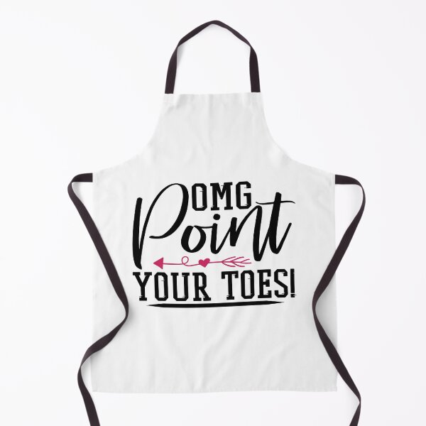 Item preview, Omg Point Your Toes - Cute Girly Ballet Dancer Design Gift Idea For Ballerina designed and sold by Prince - Bestseller ★★★★★.