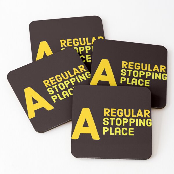 Item preview, Stop Other Words In English Yellowtext - regular stopping place designed and sold by oxyten.