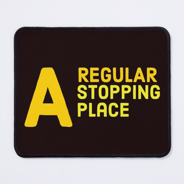 Item preview, Stop Other Words In English Yellowtext - regular stopping place designed and sold by oxyten.