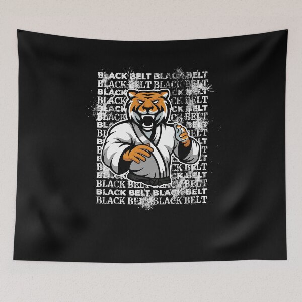 Item preview, Karate Black Belter Kumite Karate Tiger Fighter designed and sold by Cedinho.