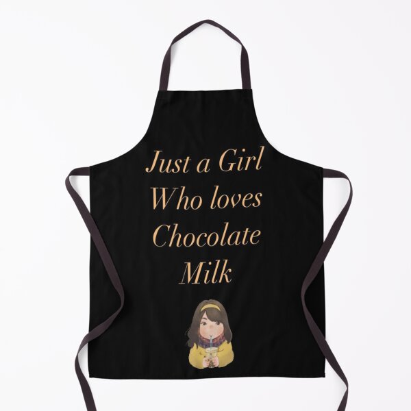 Item preview, Just a Girl Who loves Chocolate Milk designed and sold by vadim-molokov.