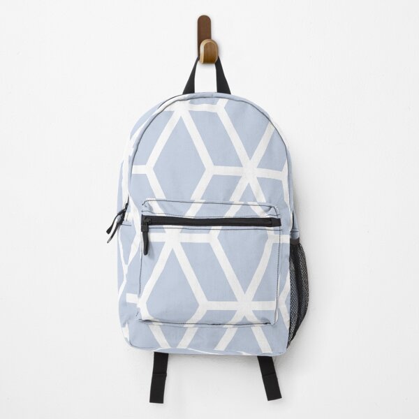Artikelvorschau, Blue and White Tessellation Line Pattern 16 - Diamond Vogel 2022 Popular Colour Surf's Surprise 0593 entworfen und verkauft von ColorOfTheYears.