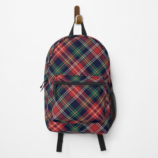Item preview, Red, Green, Gold and Black Christmas Plaid Pattern designed and sold by BigAl3D.