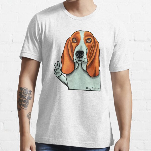 Basset Hound Painting Design Essential T-Shirt