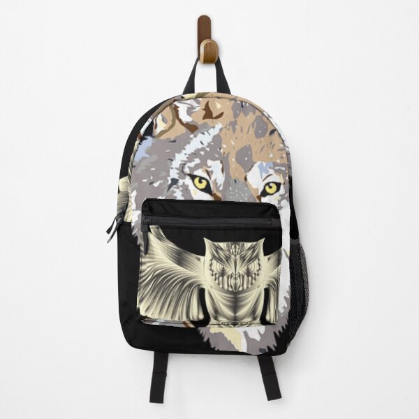 Item preview, wolf and owl amazing design designed and sold by designbyuzi.