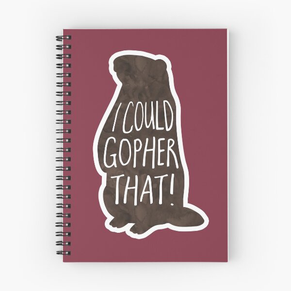 Item preview, I could gopher that! funny saying, pun, gopher designed and sold by hitechmom.