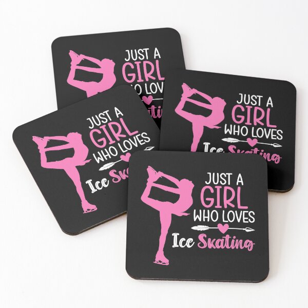 Item preview, Just A Girl Who Love Ice Skating Cute Style designed and sold by CREATIVE-TEE.