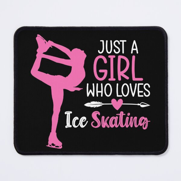Item preview, Just A Girl Who Love Ice Skating Cute Style designed and sold by CREATIVE-TEE.