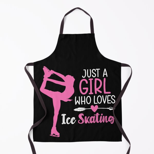 Item preview, Just A Girl Who Love Ice Skating Cute Style designed and sold by CREATIVE-TEE.