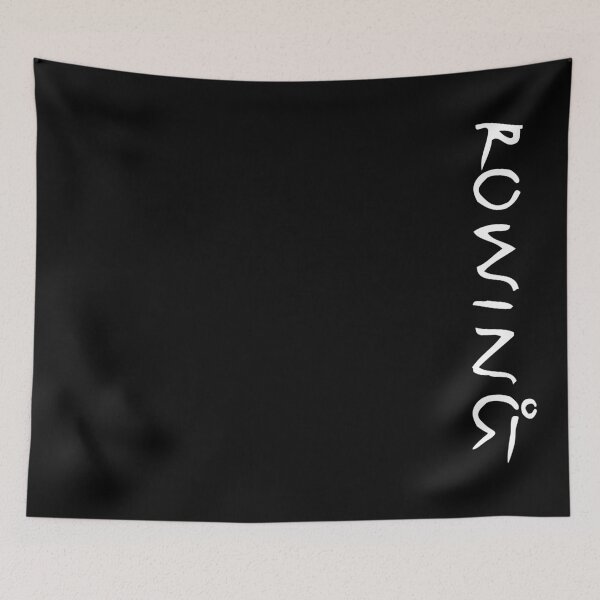 Item preview, Rowing Text 2 White designed and sold by Tam-Ara.