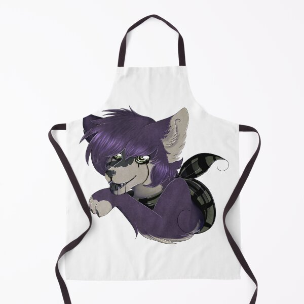 Item preview, Smirking purple wolf with running eyes designed and sold by Kristoffersson.