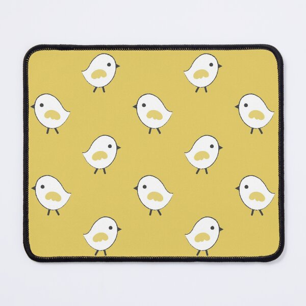 Item preview, Busy Chicks Pattern - Mustard Yellow designed and sold by Daisy Beatrice.