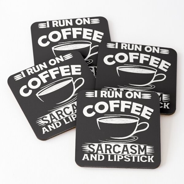 Item preview,    coffee and sarcasm small  designed and sold by Bachirdz.