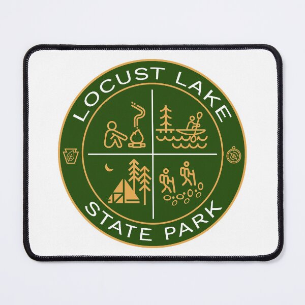Item preview, Locust Lake State Park Heraldic Logo designed and sold by VanyaKar.