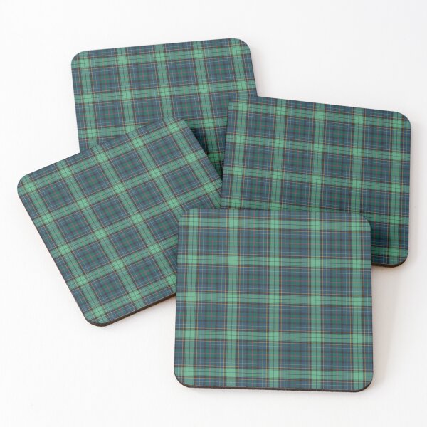Artikelvorschau, Leinster Green Irish Tartan entworfen und verkauft von DiscoGypsyFish.