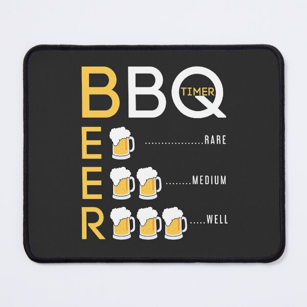 Item preview, BBQ Timer Beer Drinking, funny beer lover designed and sold by Benchamart.