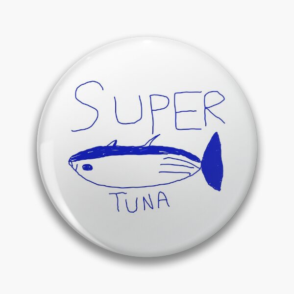 Item preview, Super Tuna by Jin (슈퍼 참치) designed and sold by BTSPRINTABLE.