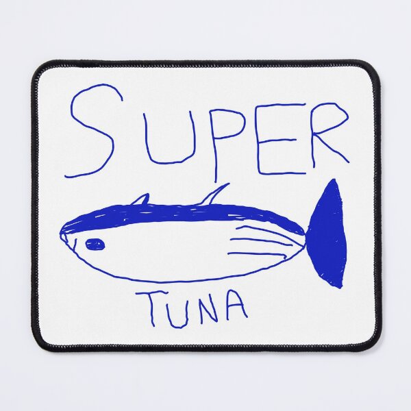 Item preview, Super Tuna by Jin (슈퍼 참치) designed and sold by BTSPRINTABLE.