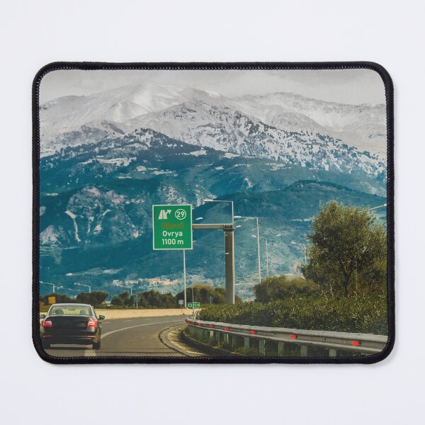 Item preview, Landscape Highway Scene, Patras, Greece designed and sold by DFLC Prints.