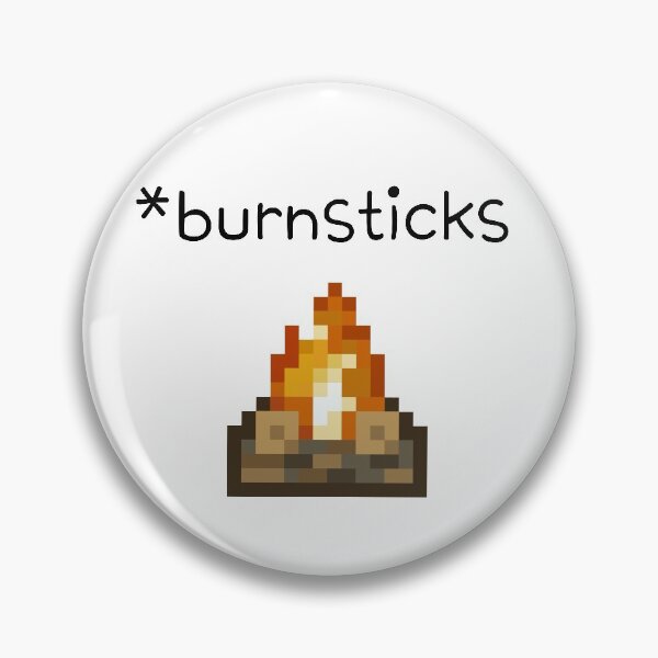Item preview, Burnsticks Hermit Challenges Mumbo Jumbo Hermitcraft Minecraft designed and sold by AmazingAmateur.