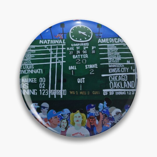 Item preview, Wrigley Field Scoreboard designed and sold by Steve Spencer.