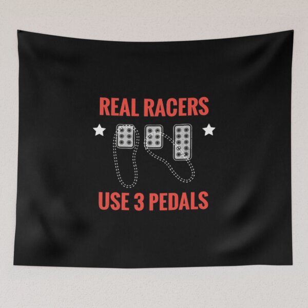 Item preview, Real Racers Use 3 Pedals designed and sold by lacm2020.