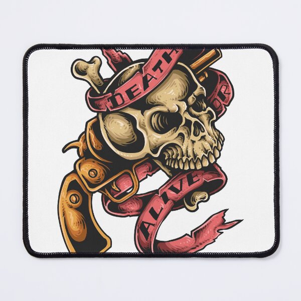 Item preview, Gun Skull Art designed and sold by BeeMeCreative.