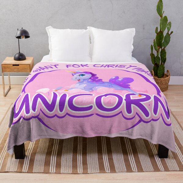 Item preview, All I Want For Christmas Is A Unicorn designed and sold by COLORS STORE.