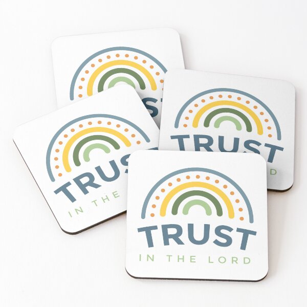 Item preview, Retro Rainbow Trust in the Lord Scripture Design 2022 Youth theme designed and sold by LoftyJDesign.