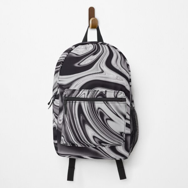 Item preview, Groovy 70s style Marble Swirls in Black and White designed and sold by lucybrownlane.