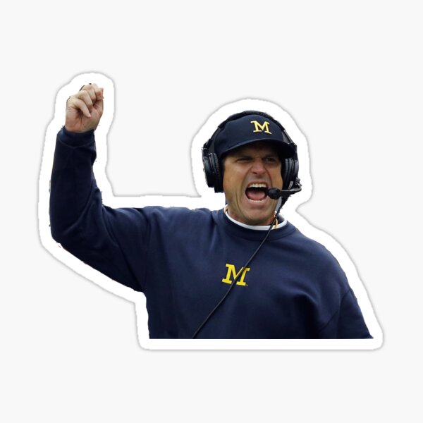 Jim Harbaugh Sticker