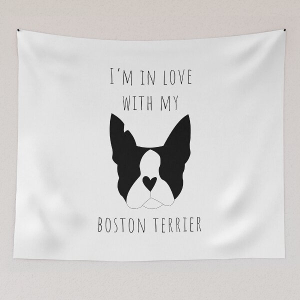 Item preview, I'm in love with my Boston Terrier designed and sold by theJunodesigns.