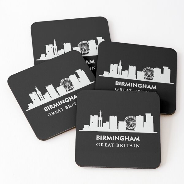Item preview, United Kingdom - Great Britain Cities - Birmingham City Tour Skyline designed and sold by RetComly.