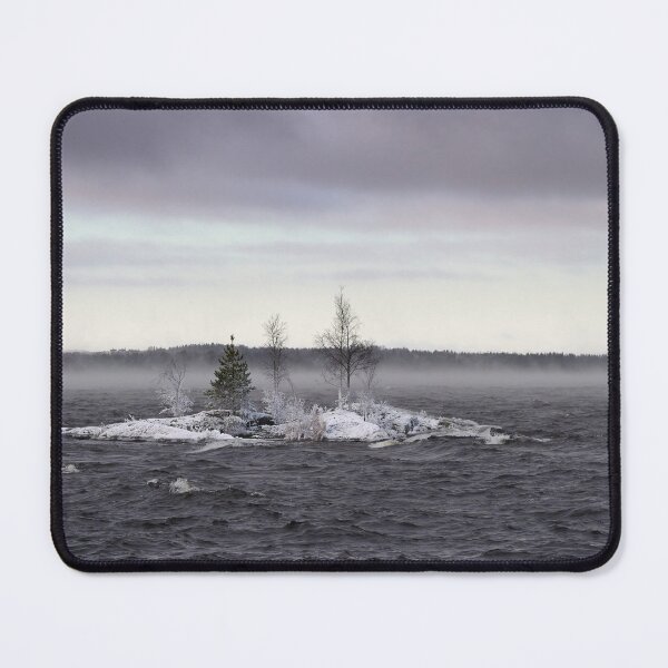 Item preview, The icy islet in Nasijarvi designed and sold by Jouko Lehto Photography.